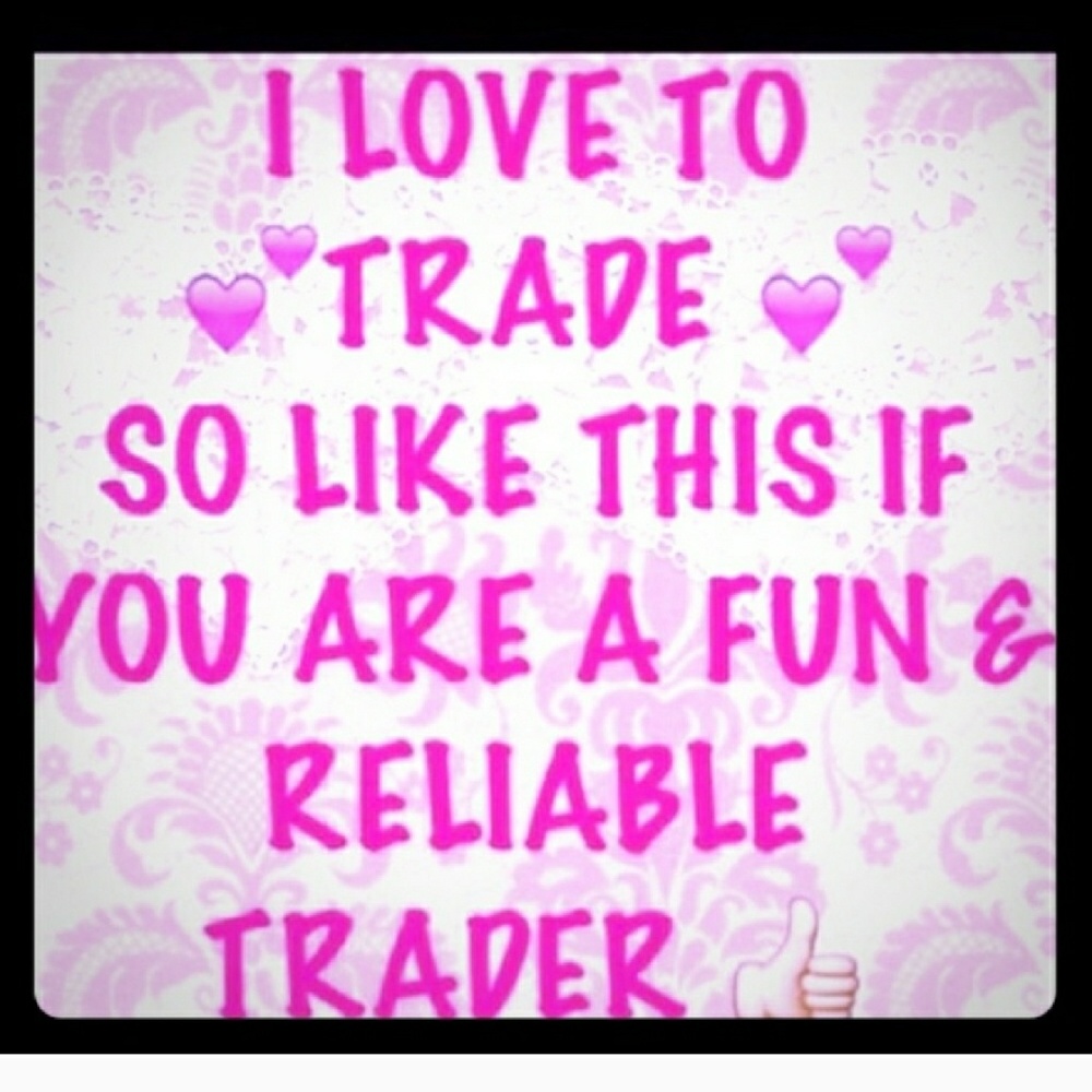 No trades until I reopen my closet. Thank you!